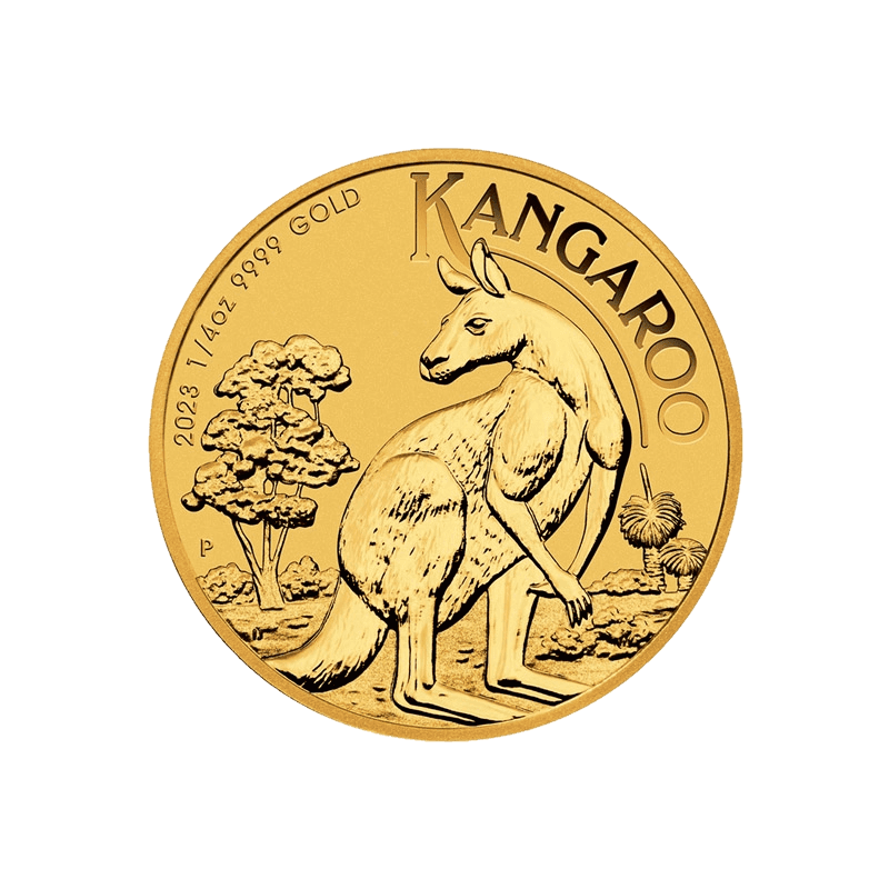 Kangur 1/4 uncji złota (Au 999,9) — Perth Mint